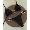 Sexy Lace-Up Bikini Two-Piece Swimsuit for Women