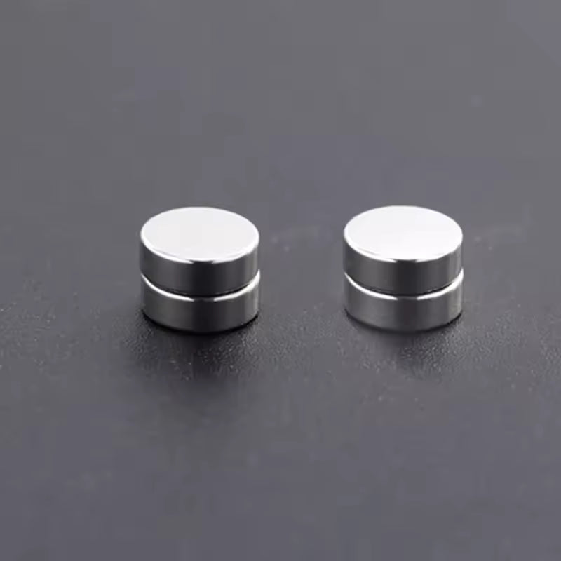 CrystalMag™ Magnetic Stud Earrings – No Piercing (Pair)