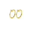 UrbanEdge™ Fake Nose & Lip Ring Set – Clip-On Hoops (2PCS)