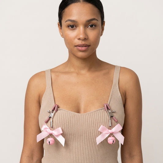 Adjustable Nipple Clamps with Bell | Metal Clip Set