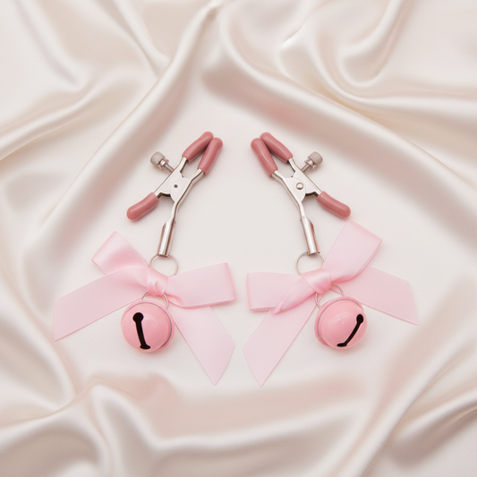 Adjustable Nipple Clamps with Bell | Metal Clip Set