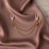 BellTease™ Metal Clip Set with Chain – Adjustable Sensation Clips