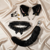 Flirty Fox Cosplay Set – Soft Tail, Cat Ears & Bow Choker