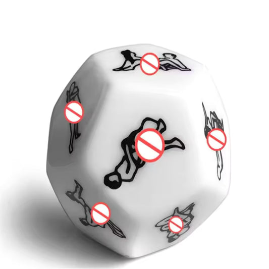 LoveRoll™ Romantic Dice Game – 12 Fun Couple Challenges